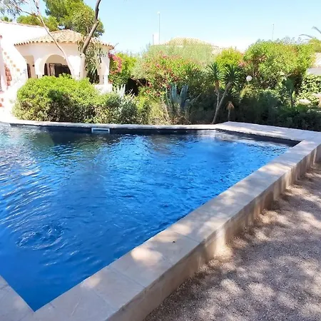 بيت للعطل Dos Calas - Bonita De Estilo Rustico Y Piscina De Agua Salada لاميتّيا ذي مار