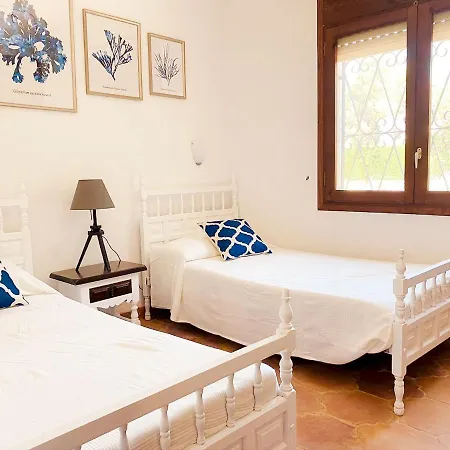 بيت للعطل Dos Calas - Bonita De Estilo Rustico Y Piscina De Agua Salada لاميتّيا ذي مار