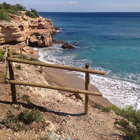 بيت للعطل Dos Calas - Bonita De Estilo Rustico Y Piscina De Agua Salada